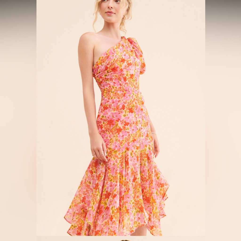 Astr The Label One Shoulder Dress